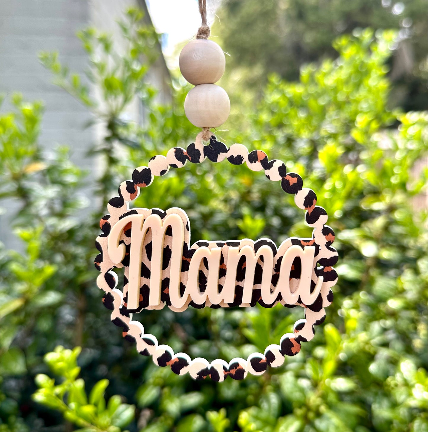 MAMA ACRYLIC CAR CHARM