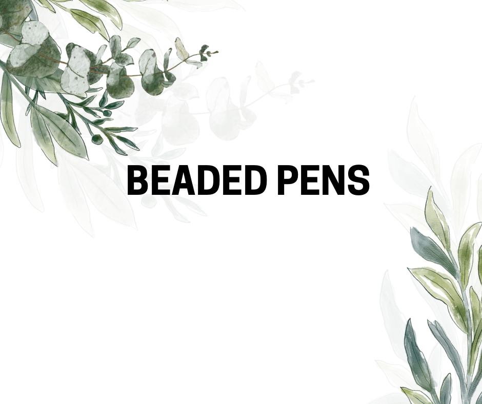 Beaded Pens