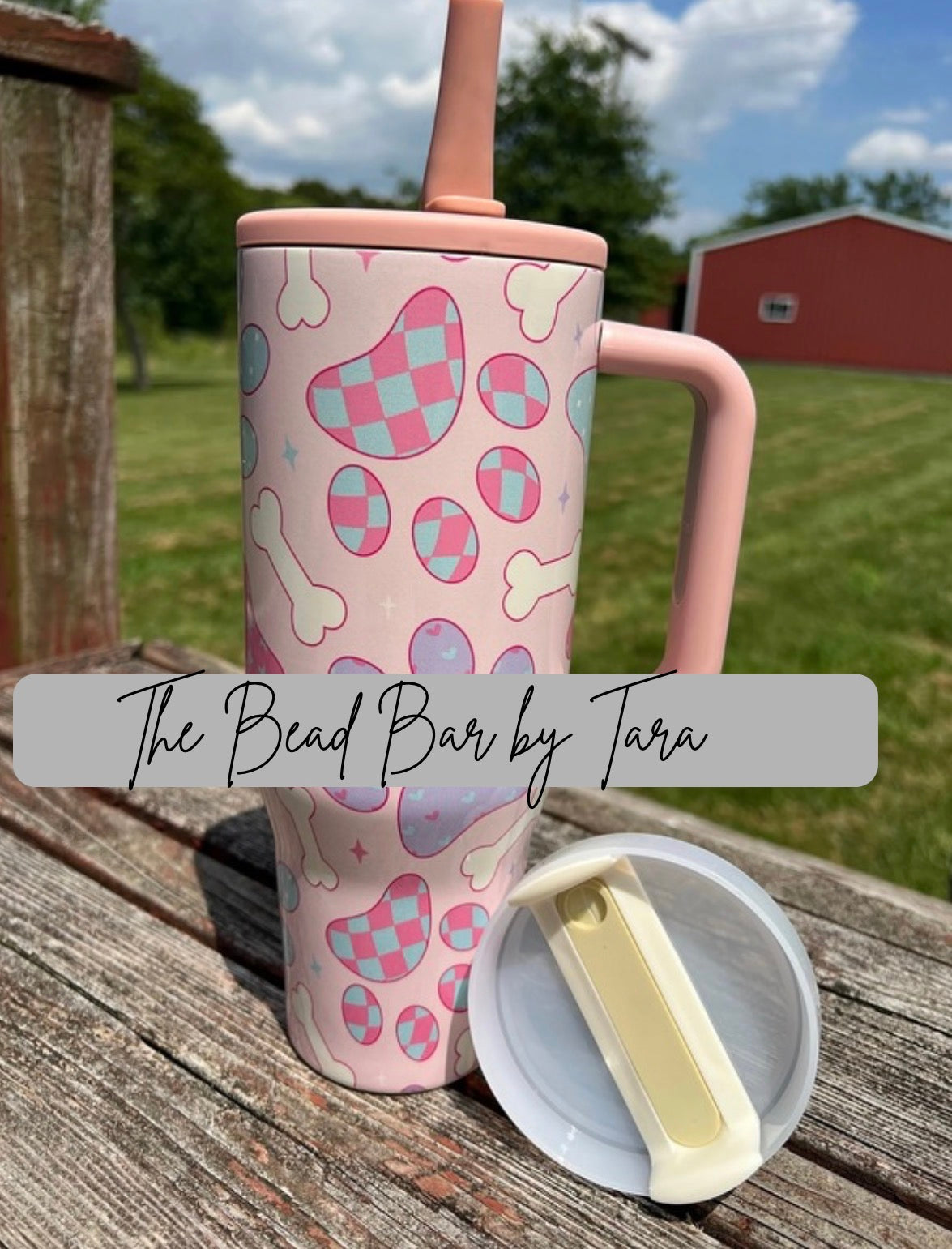 PAW PRINT- 40oz