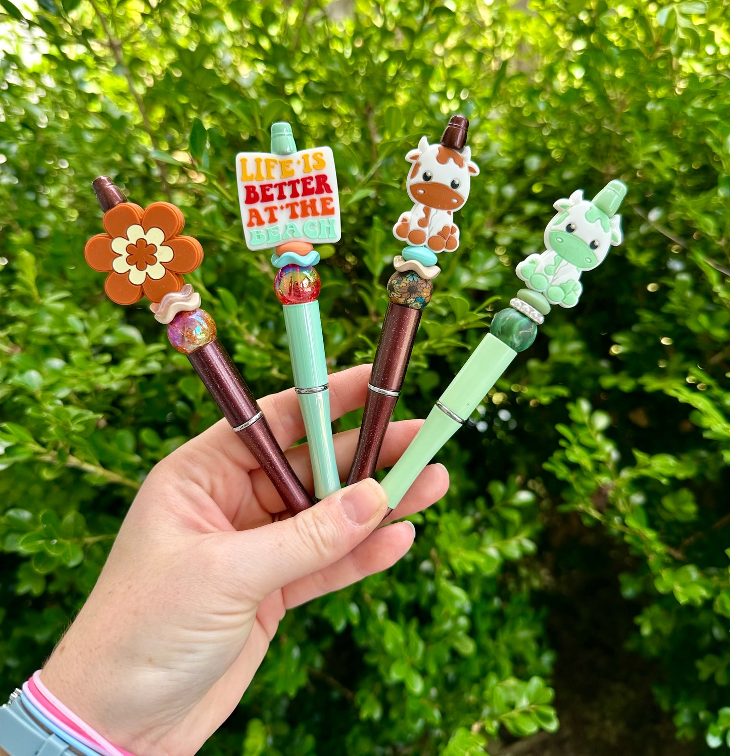 BEADED FOCAL PENS