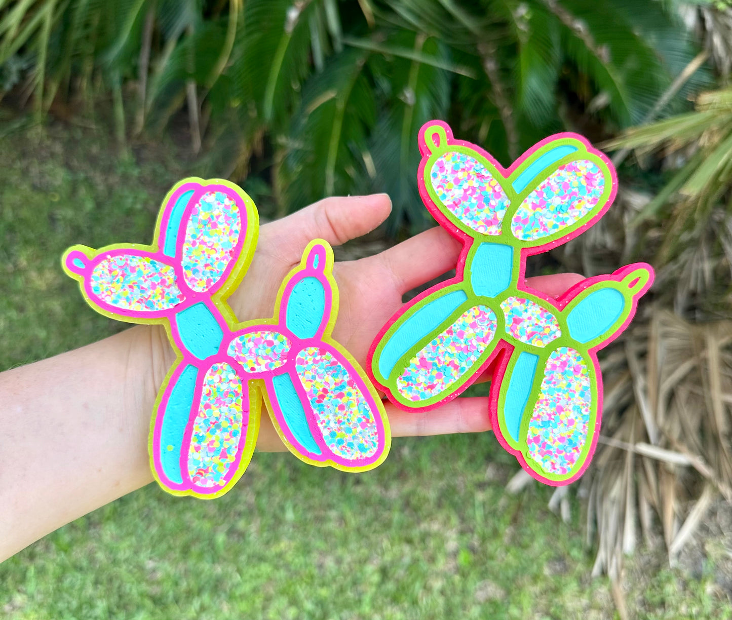 PINK BALLOON DOG - SHERBET SWIRL