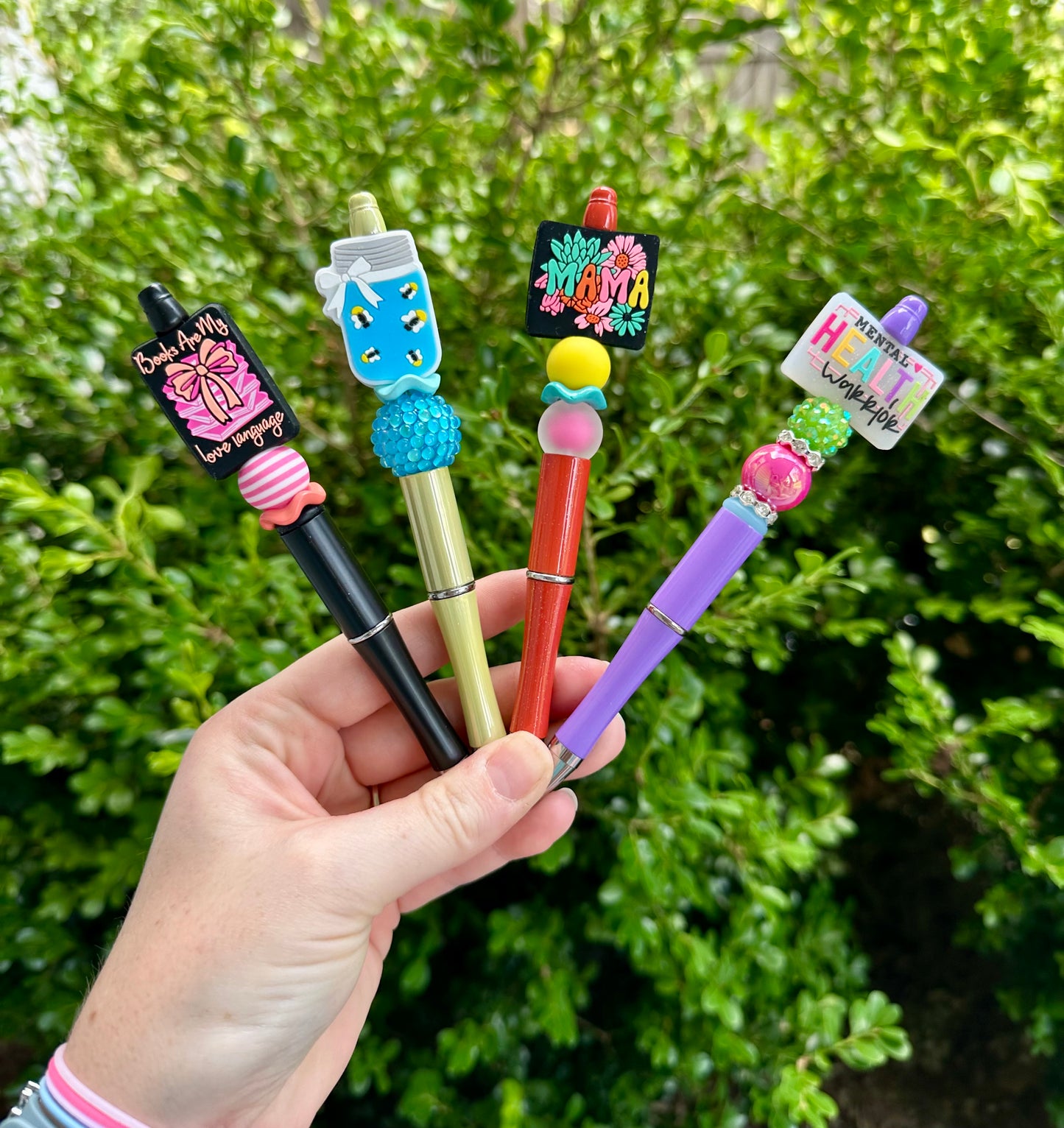 BEADED FOCAL PENS