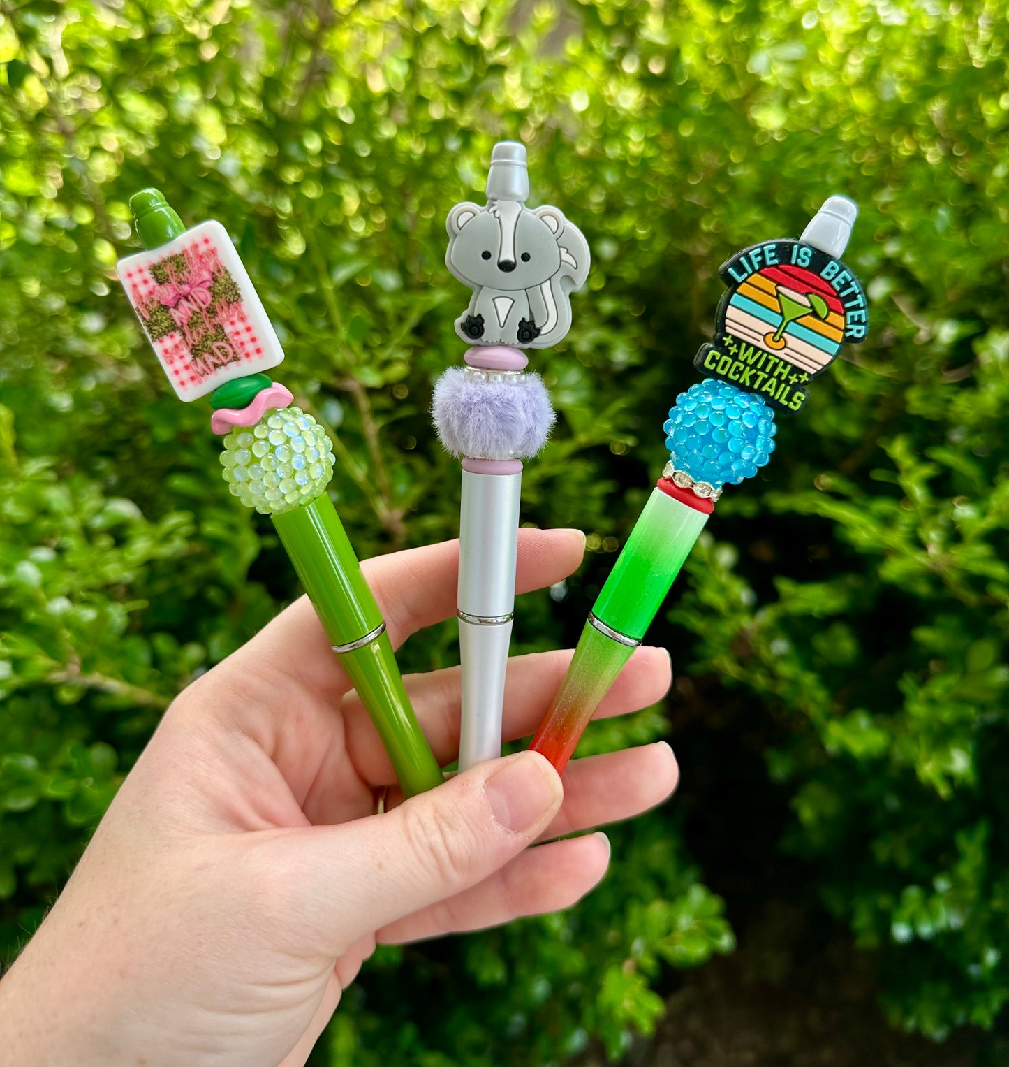 BEADED FOCAL PENS