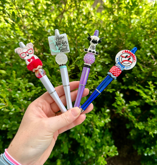 BEADED FOCAL PENS