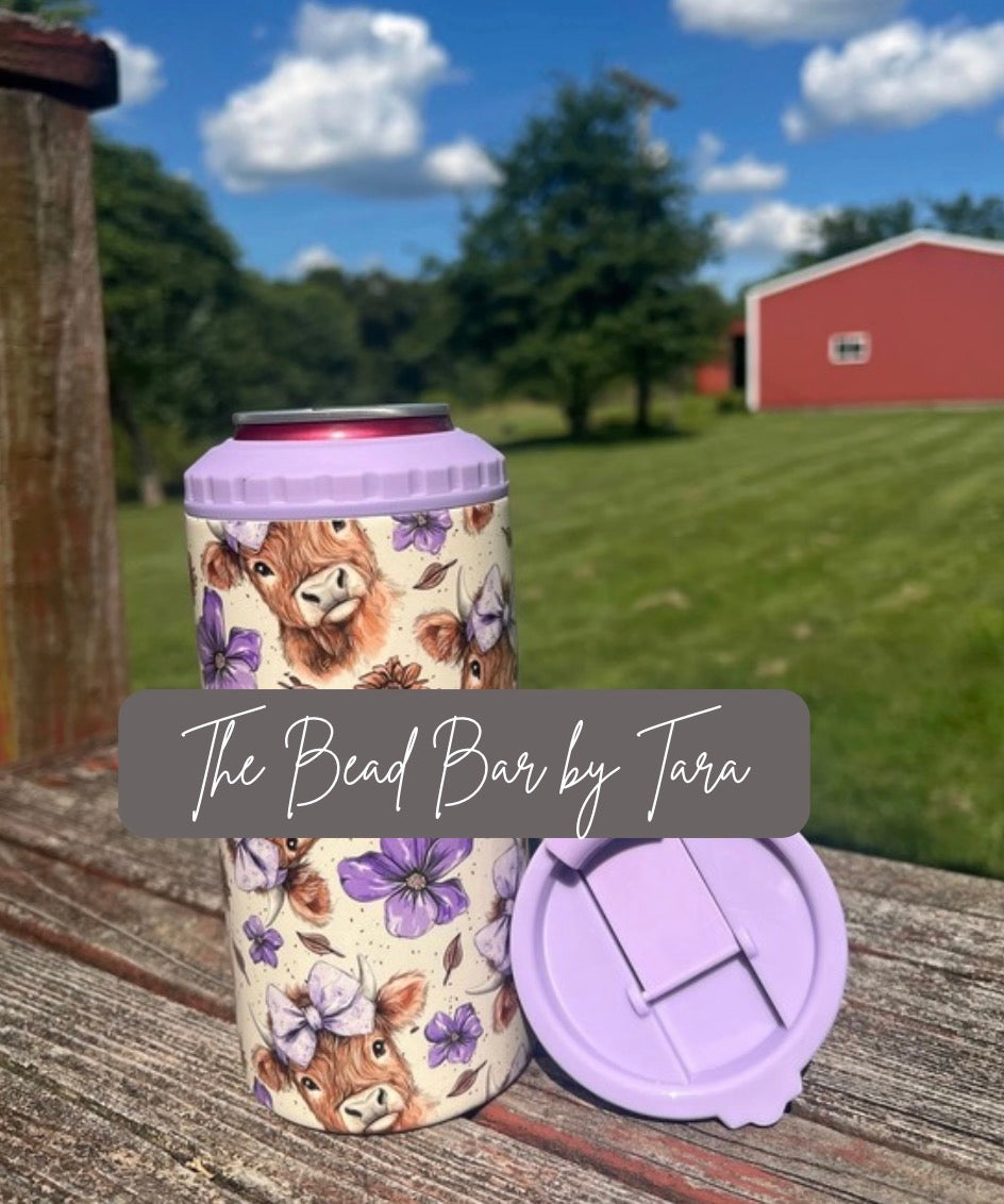 HIGHLAND COW CAN KOOZIE