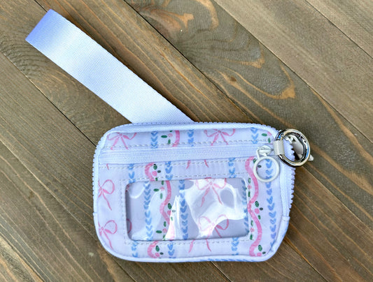 COQUETTE COTTAGE WRISTLET WALLET
