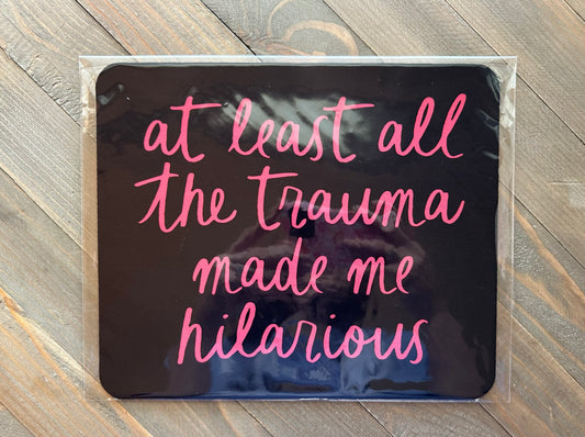 TRAUMA MOUSE PAD