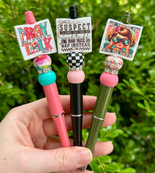 Beaded Pens
