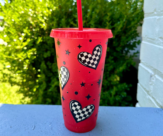 Checkered Hearts