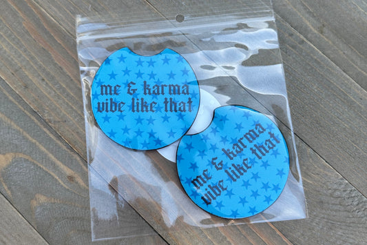 VIBE LIKE THAT CAR COASTERS