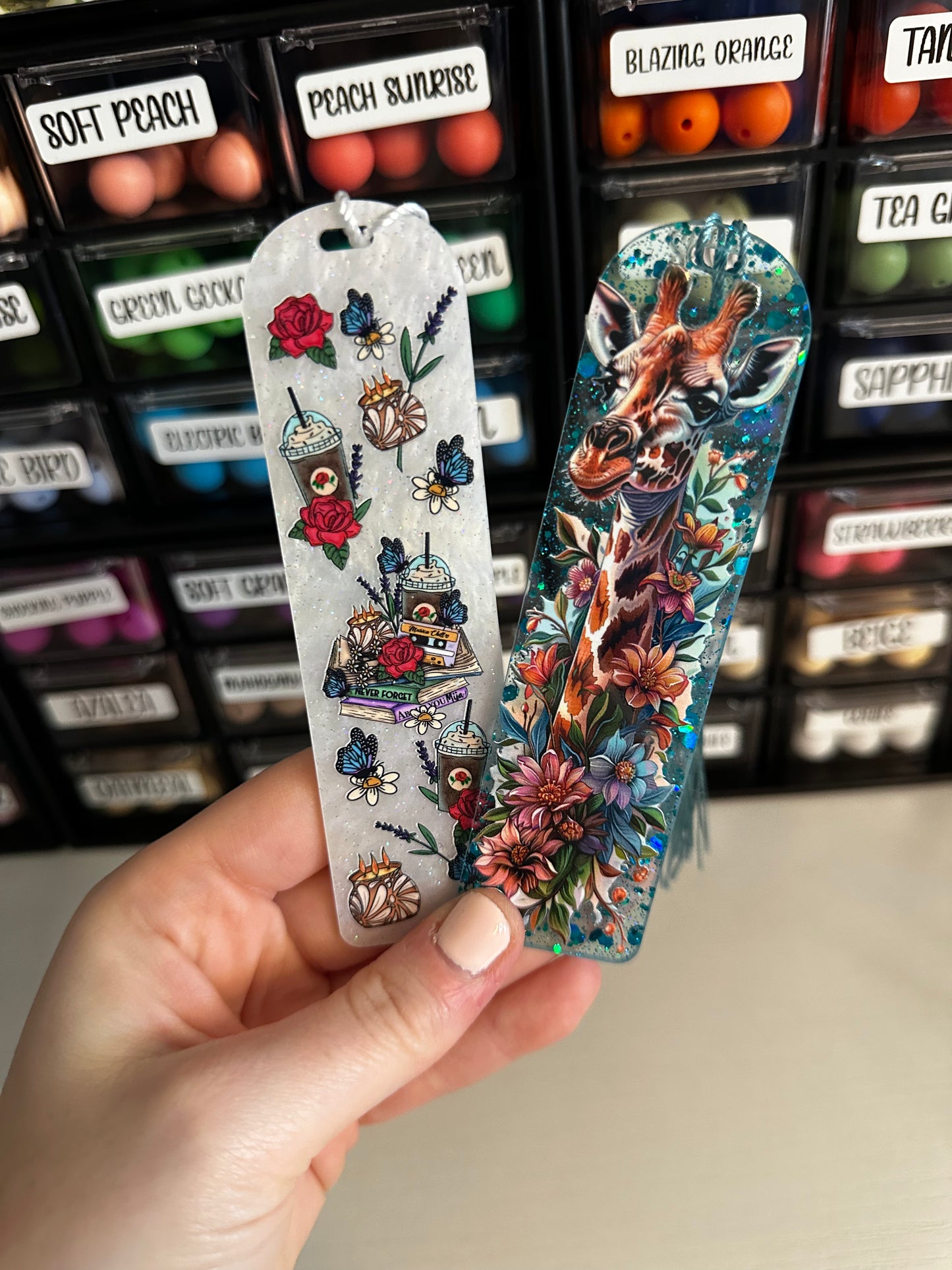 Acrylic bookmarks