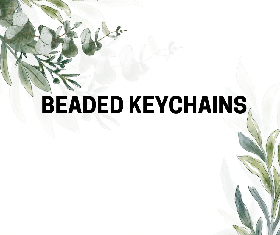 Beaded Keychains
