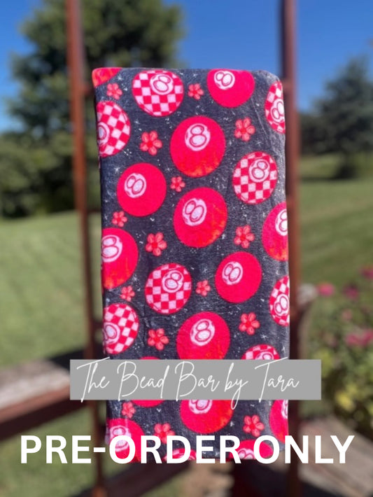 Hot Pink 8 Ball Blanket (RTS)