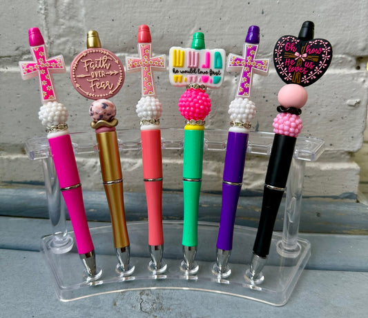 BEADED FOCAL PEN
