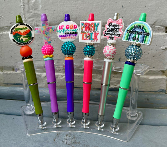 BEADED FOCAL PEN