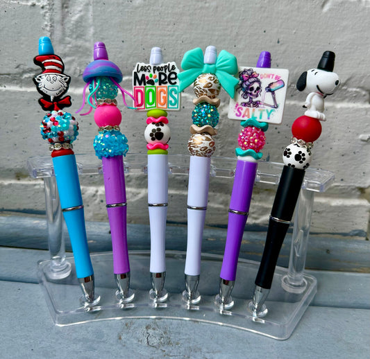 BEADED FOCAL PEN