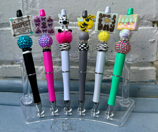 BEADED FOCAL PEN
